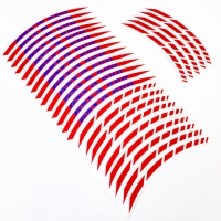 Liserets de jantes suzuki gsx-r 600 - couleur rouge