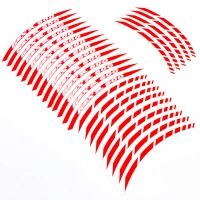 Liserets de jantes suzuki gsx-r 600 - couleur rouge