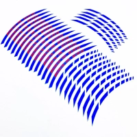 Liserets de jantes suzuki gsx-r 600 - couleur bleu