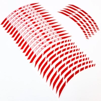 Liserets de jantes suzuki gsx-r 750 - couleur rouge