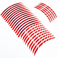 Liserets de jantes suzuki gsx-r 750 - couleur rouge