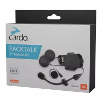 Accessoire cardo packtalk 2e casque jbl kit
