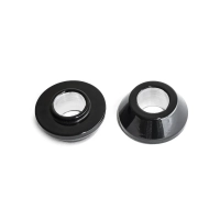 Kit d'entretoises de roue avant noires m8 softail fxbb, flfb, fxst 2018-2025