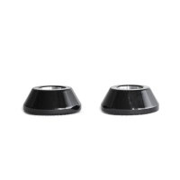 Kit d'entretoises de roue avant noires m8 softail fxbb, flfb, fxst 2018-2025