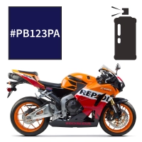 Peinture en spray honda pearl siren blue pearl cbr rr 600 tricolore repsol 2009-2016