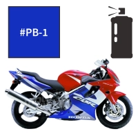 Peinture en spray honda dark blue cbr600f 2001