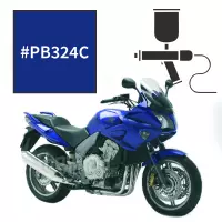 Peinture honda candy xenon blue cbf 1000 f 2006-2007