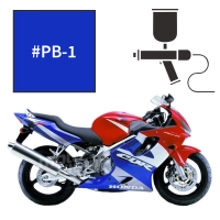 Peinture honda dark blue cbr600f 2001