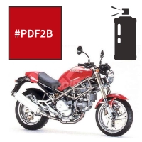 Peinture tricouche en spray ducati red anniversary 750 monster 1999-2002