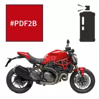 Peinture tricouche en spray ducati red anniversary 821 monster 2016-2019