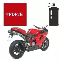 Peinture tricouche en spray ducati red anniversary 848 2008-2010