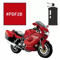 Peinture tricouche en spray ducati red anniversary 916 st4 s 2001-2006
