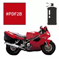 Peinture tricouche en spray ducati red anniversary 944 st2 1997-2003