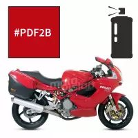 Peinture tricouche en spray ducati red anniversary 1000 st3 2004-2007