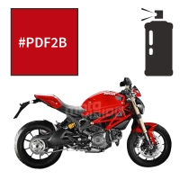 Peinture tricouche en spray ducati red anniversary 1100 monster evo 2011-2013
