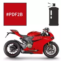 Peinture tricouche en spray ducati red anniversary 1199 panigale s 2012-2014