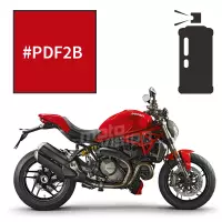 Peinture tricouche en spray ducati red anniversary 120 monster 2014-2019