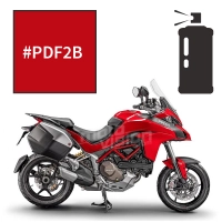 Peinture tricouche en spray ducati red anniversary 1200 multistrada 2010-2017