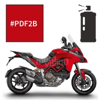Peinture tricouche en spray ducati red anniversary 1200 multistrada s 2009-2010/2016-2017