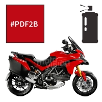 Peinture tricouche en spray ducati red anniversary 1200 multistrada s touring 2010-2014