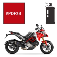 Peinture tricouche en spray ducati red anniversary 1260 multistrada pikes peak 2018-2019