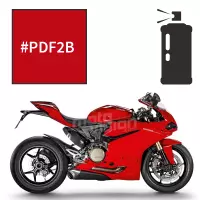 Peinture tricouche en spray ducati red anniversary 1299 panigale 2015-2017