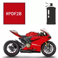 Peinture tricouche en spray ducati red anniversary 1299 panigale r 2016-2017