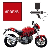 Peinture tricouche ducati anniversary red 620 monster 2002-2006