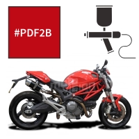 Peinture tricouche ducati anniversary red 696 monster 2007-2014