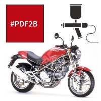 Peinture tricouche ducati anniversary red 750 monster 1999-2002