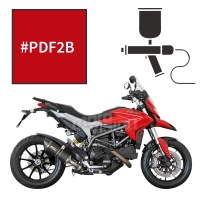 Peinture tricouche ducati red anniversary 821 hyperstrada 2013-2015