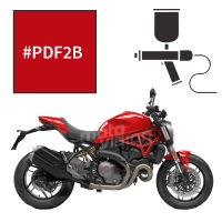 Peinture tricouche ducati red anniversary 821 monster 2016-2019
