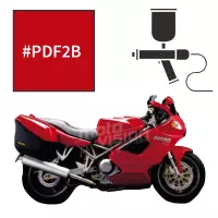 Peinture tricouche ducati red anniversary 944 st2 1997-2003