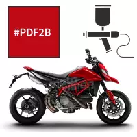 Peinture tricouche ducati red anniversary 950 hypermotard 2019