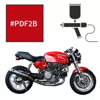 Peinture tricouche ducati red anniversary 1000 gt 2006-2008/2010