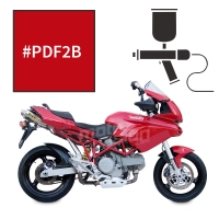 Peinture tricouche ducati red anniversary 1000 multistrada ds 2002-2007