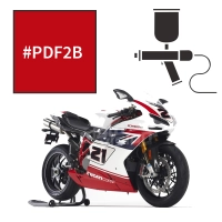 Peinture tricouche ducati red anniversary 1098 r bayliss limited edition 2009