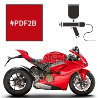 Peinture tricouche ducati red anniversary 1100 panigale v4 2018-2019