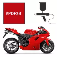 Peinture tricouche ducati red anniversary 1198 s 2009-2011