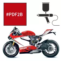 Peinture tricouche ducati red anniversary 1199 panigale s tricolore 2012-2013