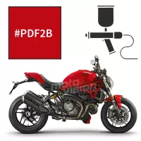 Peinture tricouche ducati red anniversary 1200 monster 2014-2019