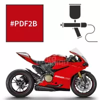Peinture tricouche ducati red anniversary 1299 panigale r 2016-2017