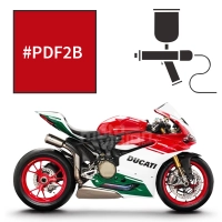 Peinture tricouche ducati red anniversary 1299 panigale r final edition 2017-2018