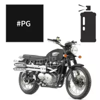Peinture en spray triumph jet black 900 scrambler 2009-2012