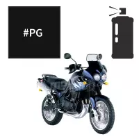 Peinture en spray triumph jet black 900 tiger 1997-1999