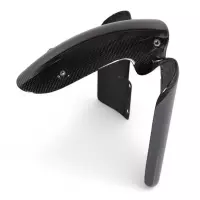 Garde boue carbone (partie fixations) triumph scrambler 1200 xc/xe 2019-2023