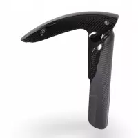 Garde boue carbone (partie fixations) triumph scrambler 1200 xc/xe 2019-2023