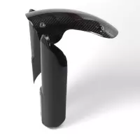 Garde boue carbone (partie fixations) triumph scrambler 1200 xc/xe 2019-2023