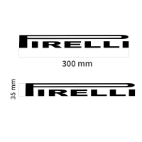 2 stickers pirelli 300x35mm
