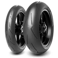 Pirelli Diablo Rosso III Motorcycle Tire - 120/70 ZR17 Front With Free Keychain